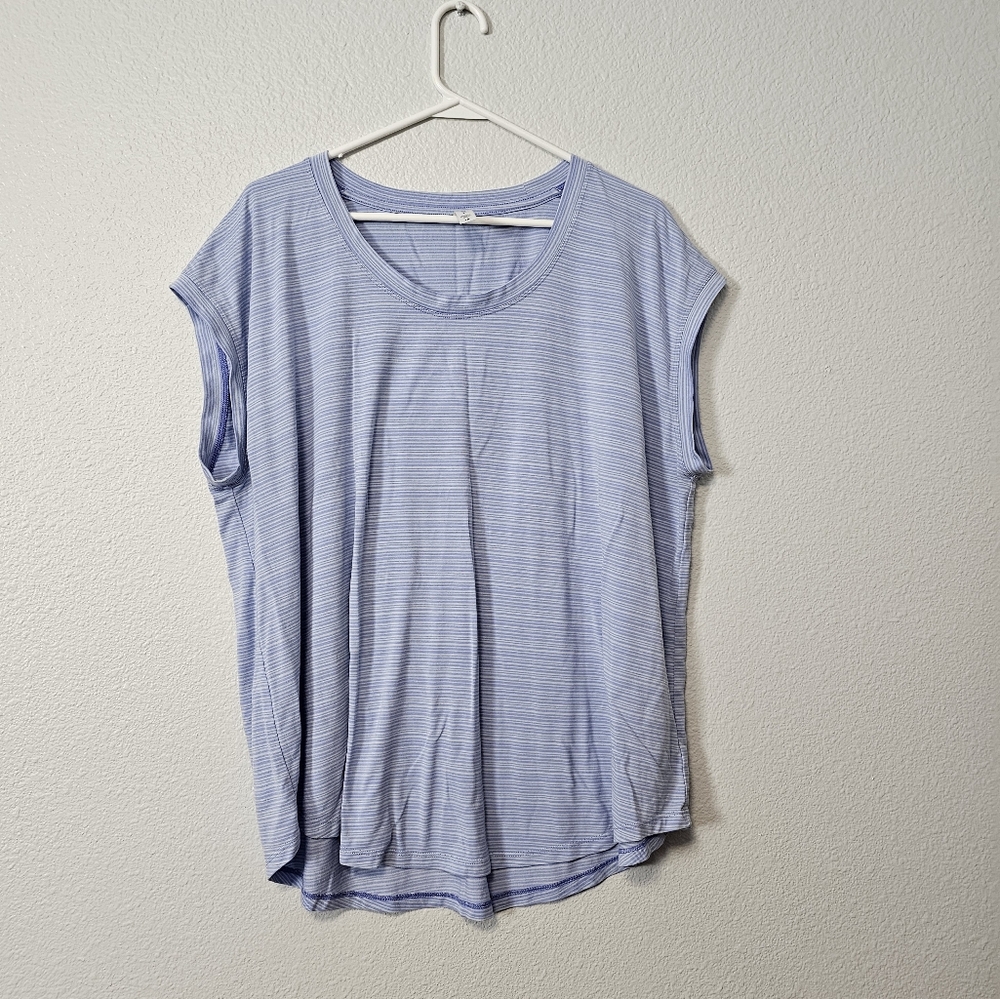 Women's Blue   Athleta  Tshirts Sz 1X
